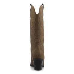 Journee Collection Womens Chantry Stacked Heel Dress Boots