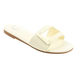 Journee Collection Womens Clair Slide Sandals