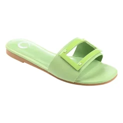 Journee Collection Womens Clair Slide Sandals