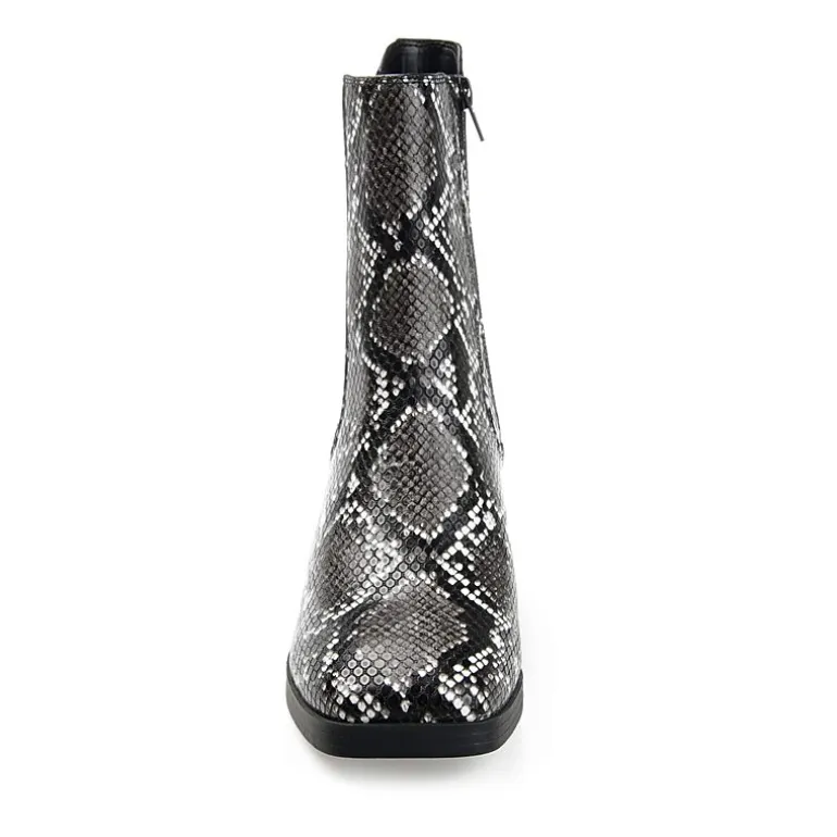 Journee Collection Womens Desree Stacked Heel Booties