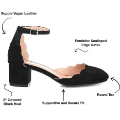 Journee Collection Womens Edna Heeled Sandals