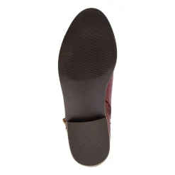 Journee Collection Womens Ellis Stacked Heel Booties