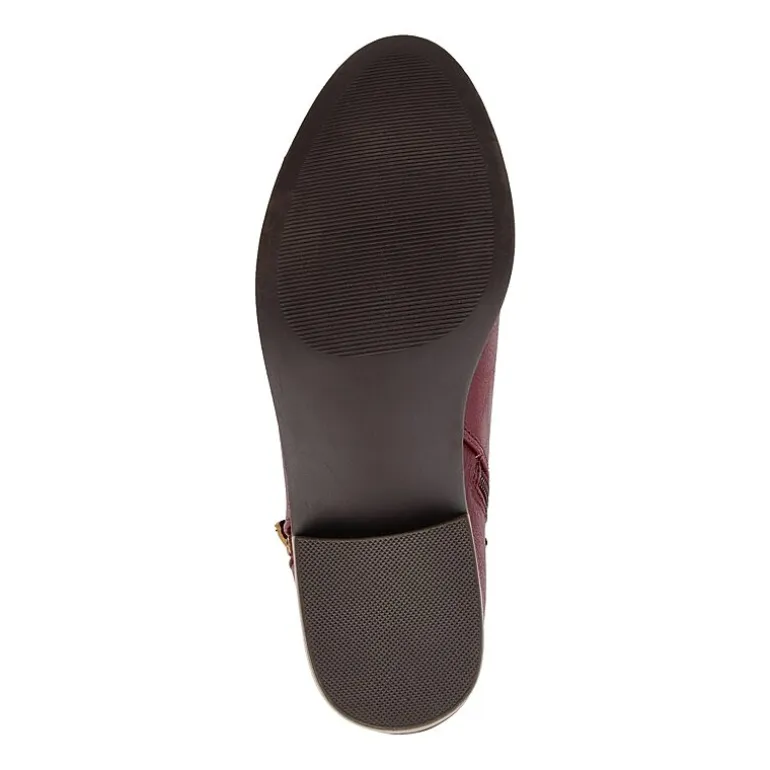 Journee Collection Womens Ellis Stacked Heel Booties