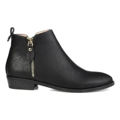 Journee Collection Womens Ellis Stacked Heel Booties