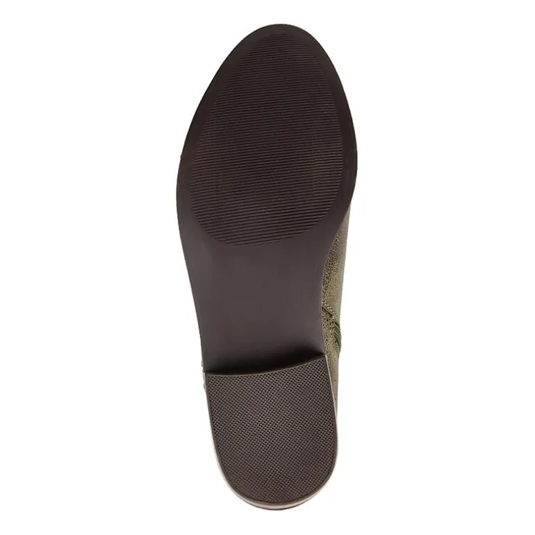 Journee Collection Womens Ellis Stacked Heel Booties