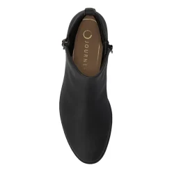 Journee Collection Womens Ellis Stacked Heel Booties