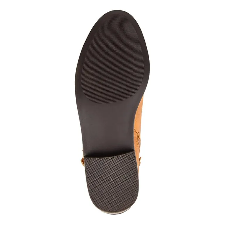 Journee Collection Womens Ellis Stacked Heel Booties