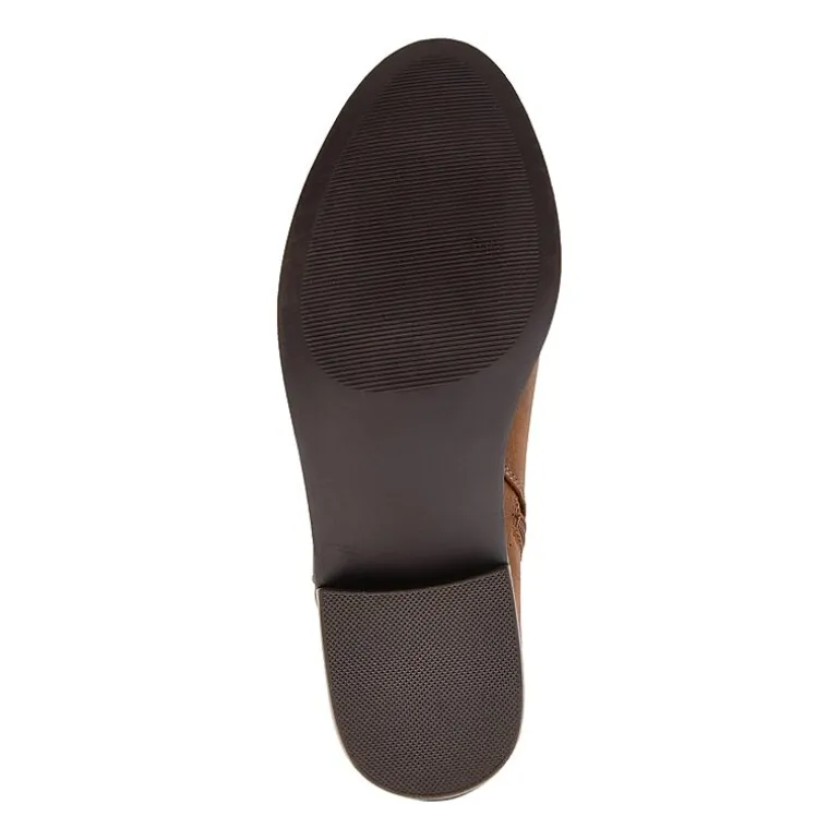 Journee Collection Womens Ellis Stacked Heel Booties