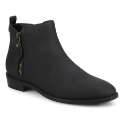 Journee Collection Womens Ellis Stacked Heel Booties