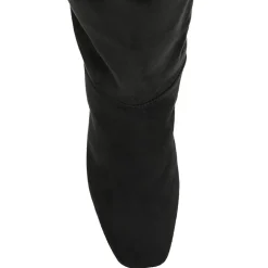 Journee Collection Womens Elisabeth Block Heel Dress Boots