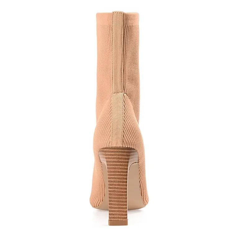 Journee Collection Womens Elissa Stacked Heel Booties