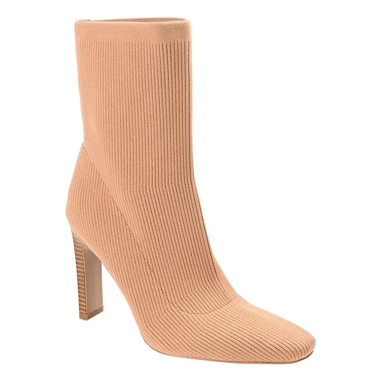 Journee Collection Womens Elissa Stacked Heel Booties