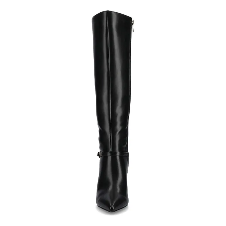 Journee Collection Womens Elara-Wdwc Wide Calf Stiletto Heel Dress Boots Wide Width
