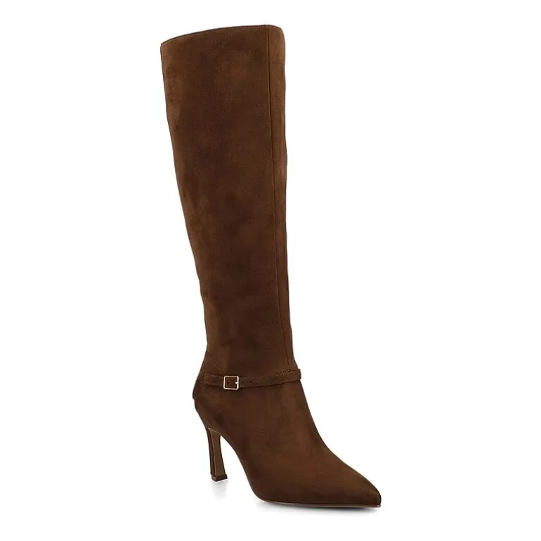 Journee Collection Womens Elara Stiletto Heel Dress Boots