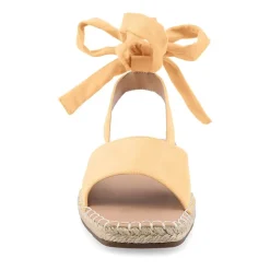 Journee Collection Womens Emelie Ankle Strap Flat Sandals