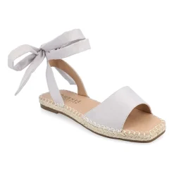 Journee Collection Womens Emelie Ankle Strap Flat Sandals