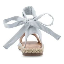 Journee Collection Womens Emelie Ankle Strap Flat Sandals
