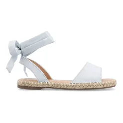 Journee Collection Womens Emelie Ankle Strap Flat Sandals