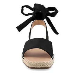 Journee Collection Womens Emelie Ankle Strap Flat Sandals