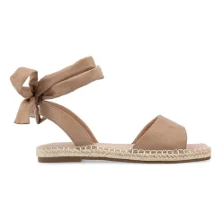 Journee Collection Womens Emelie Ankle Strap Flat Sandals