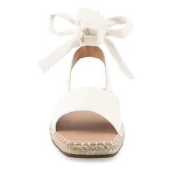 Journee Collection Womens Emelie Ankle Strap Flat Sandals
