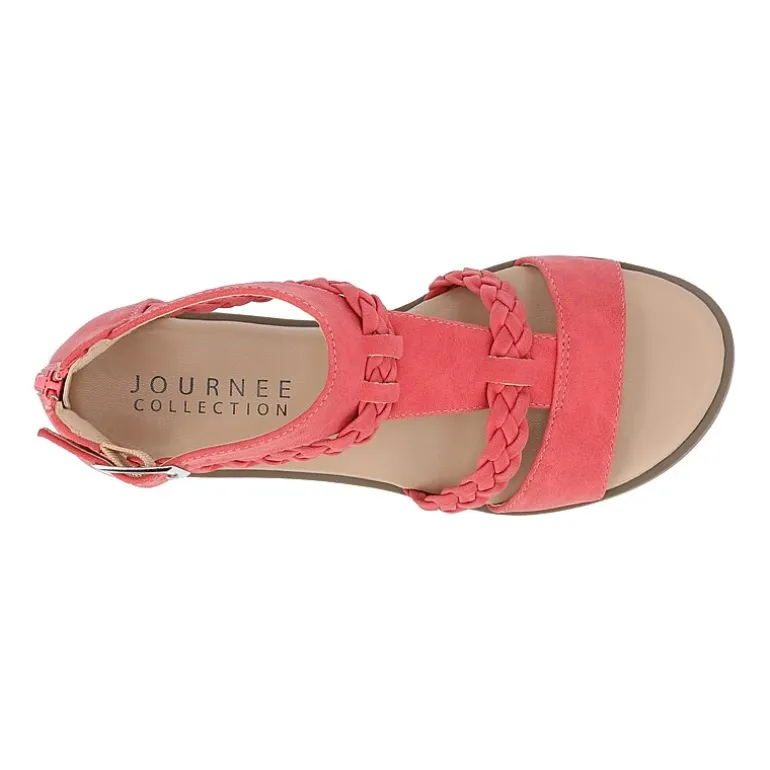 Journee Collection Womens Florence Flat Sandals