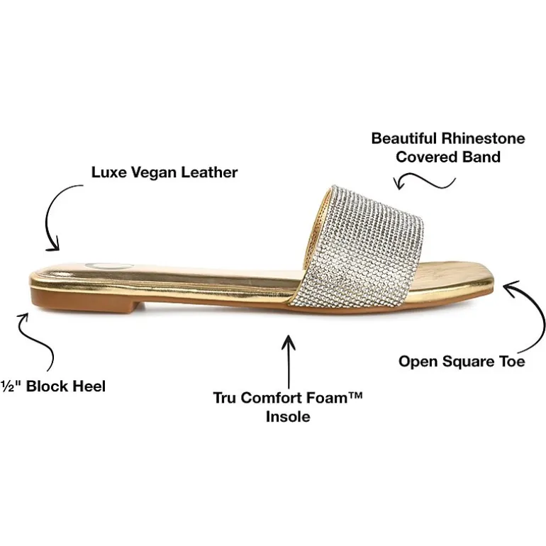 Journee Collection Womens Grayce Slide Sandals