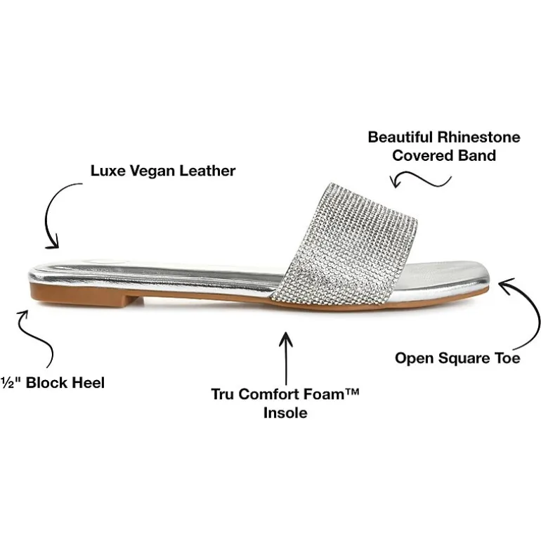 Journee Collection Womens Grayce Slide Sandals