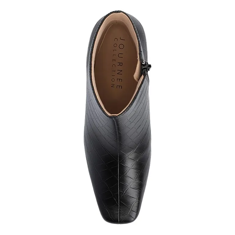 Journee Collection Womens Haylinn Block Heel Booties