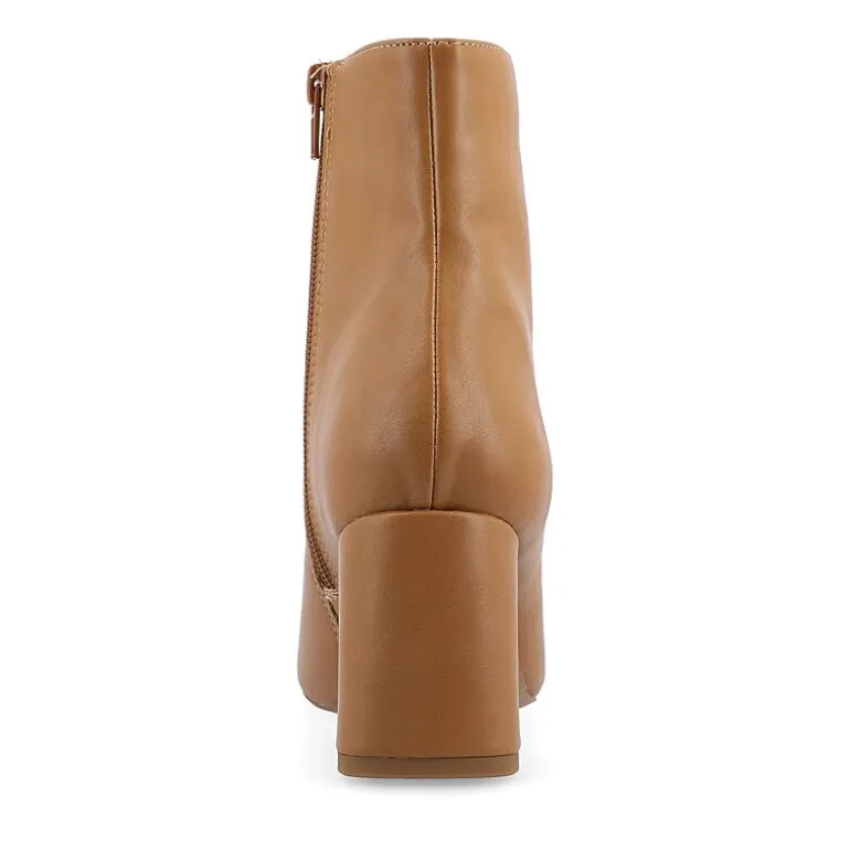 Journee Collection Womens Haylinn Block Heel Booties