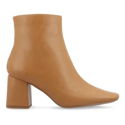 Journee Collection Womens Haylinn Block Heel Booties