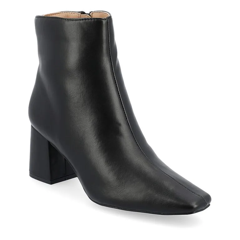 Journee Collection Womens Haylinn Block Heel Booties