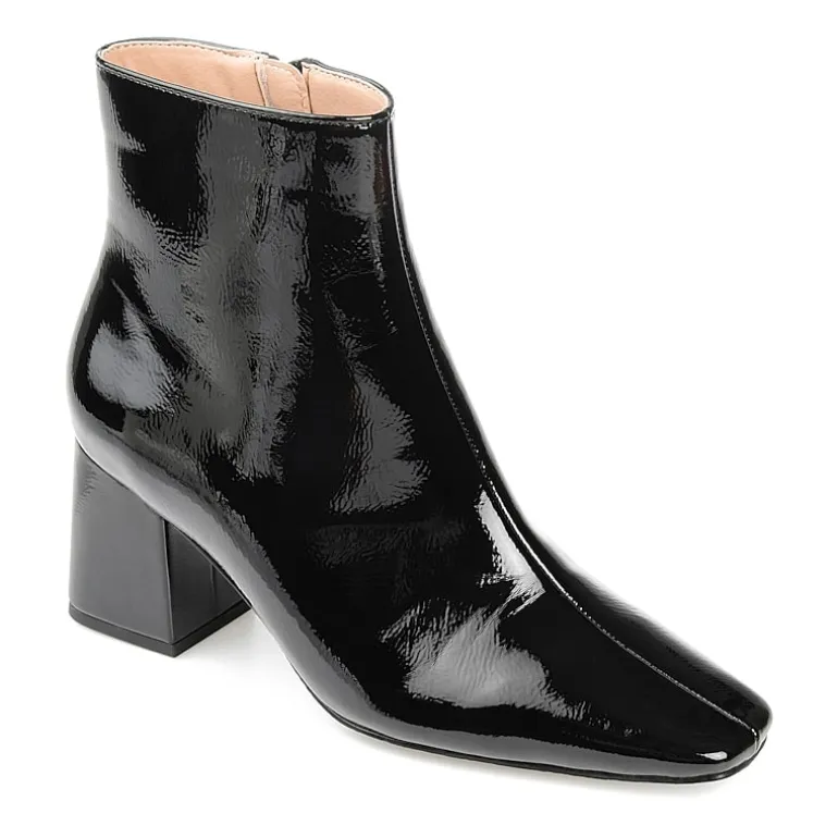Journee Collection Womens Haylinn Block Heel Booties