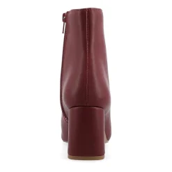 Journee Collection Womens Haylinn Block Heel Booties