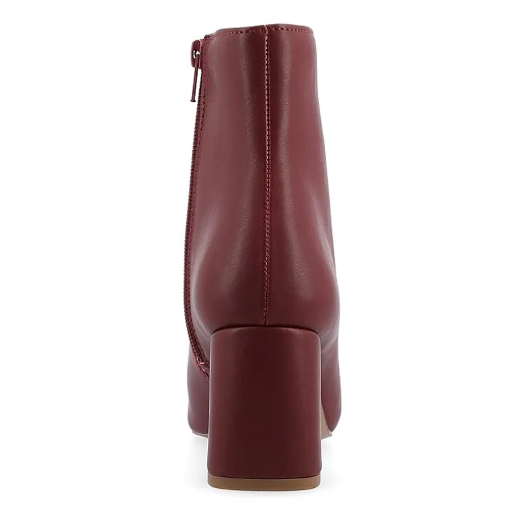Journee Collection Womens Haylinn Block Heel Booties