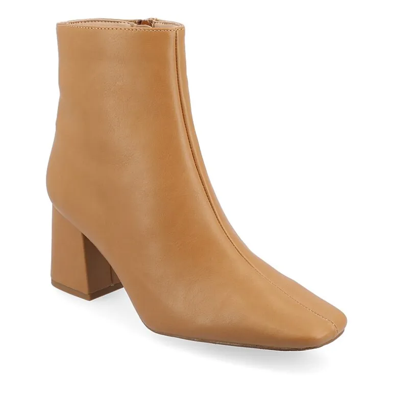 Journee Collection Womens Haylinn Block Heel Booties