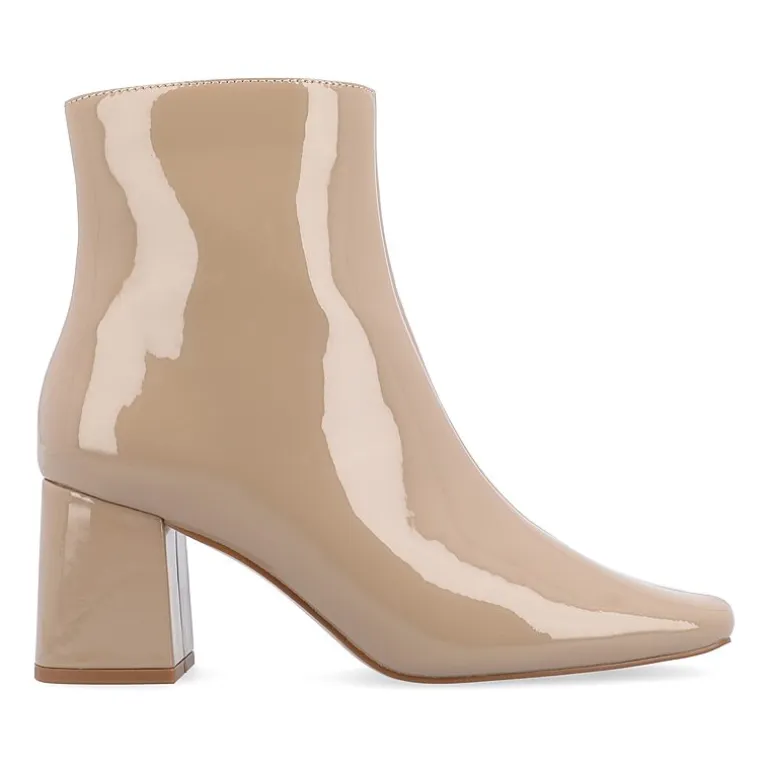 Journee Collection Womens Haylinn Block Heel Booties