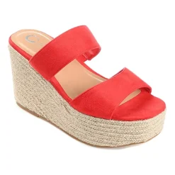 Journee Collection Womens Ilyana Wedge Sandals
