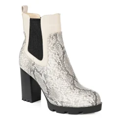 Journee Collection Womens Islana Stacked Heel Booties