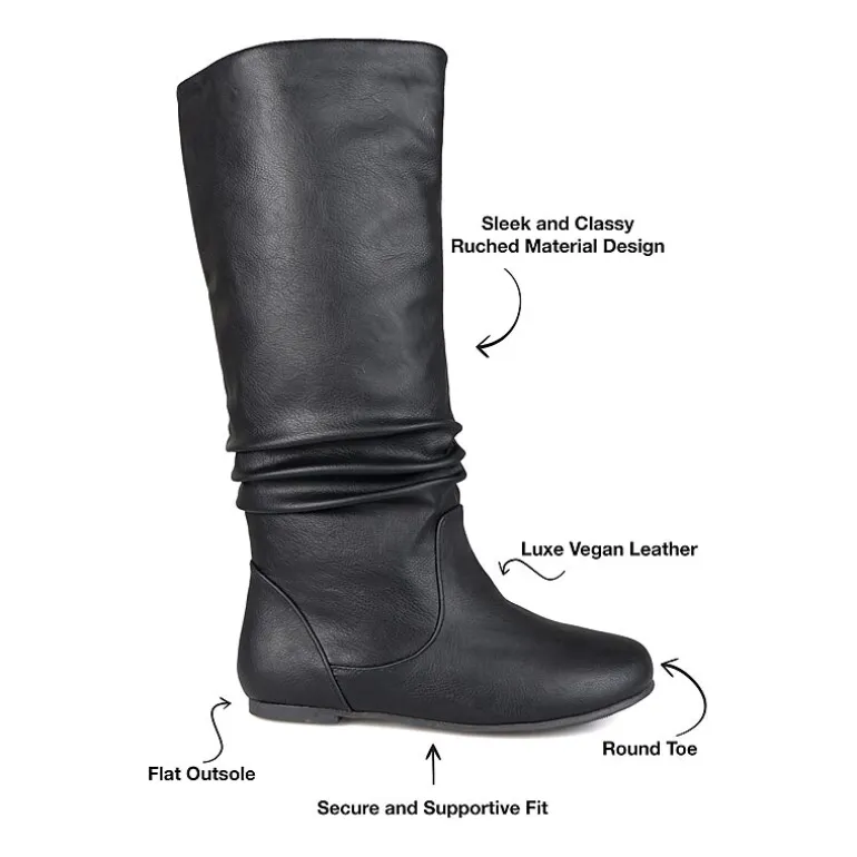 Journee Collection Womens Jayne Slouch Boots