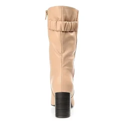 Journee Collection Womens Jc Wilo Stacked Heel Riding Boots