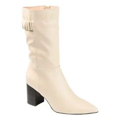 Journee Collection Womens Jc Wilo Stacked Heel Riding Boots