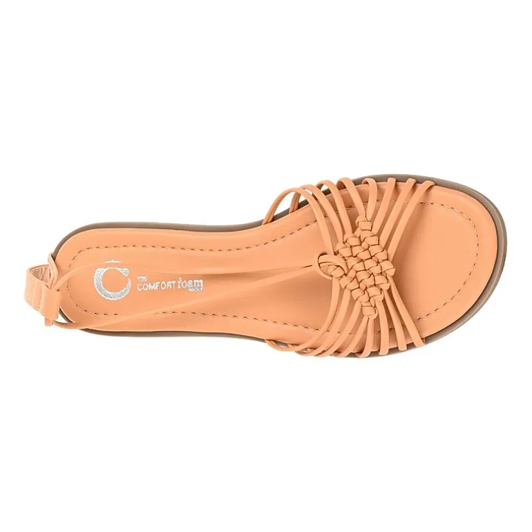 Journee Collection Womens Jess Strap Sandals
