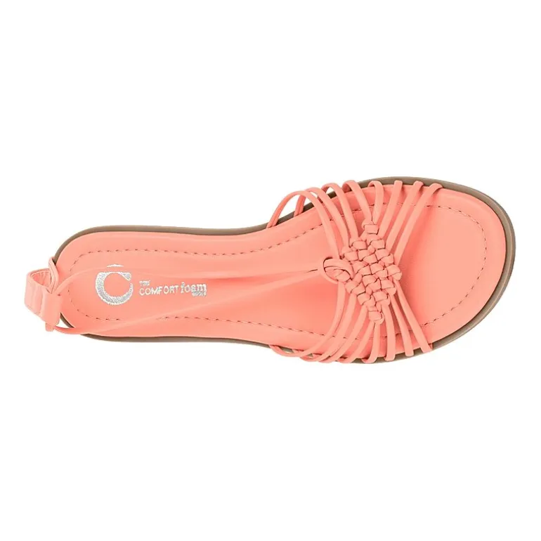 Journee Collection Womens Jess Strap Sandals