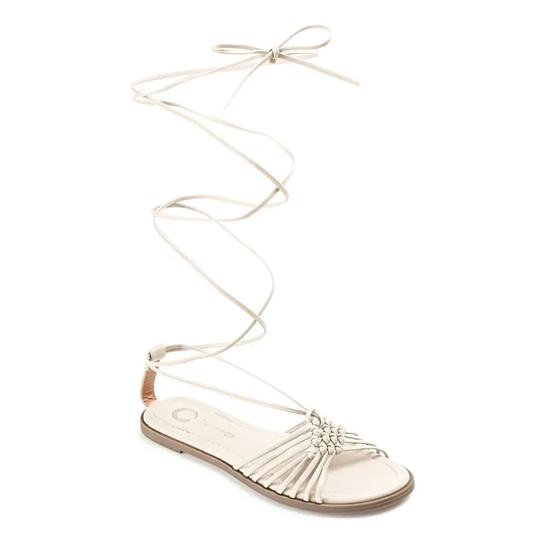 Journee Collection Womens Jess Strap Sandals