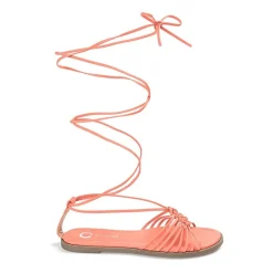 Journee Collection Womens Jess Strap Sandals