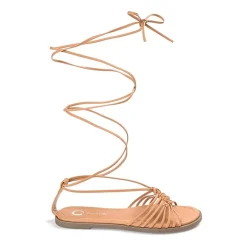 Journee Collection Womens Jess Strap Sandals