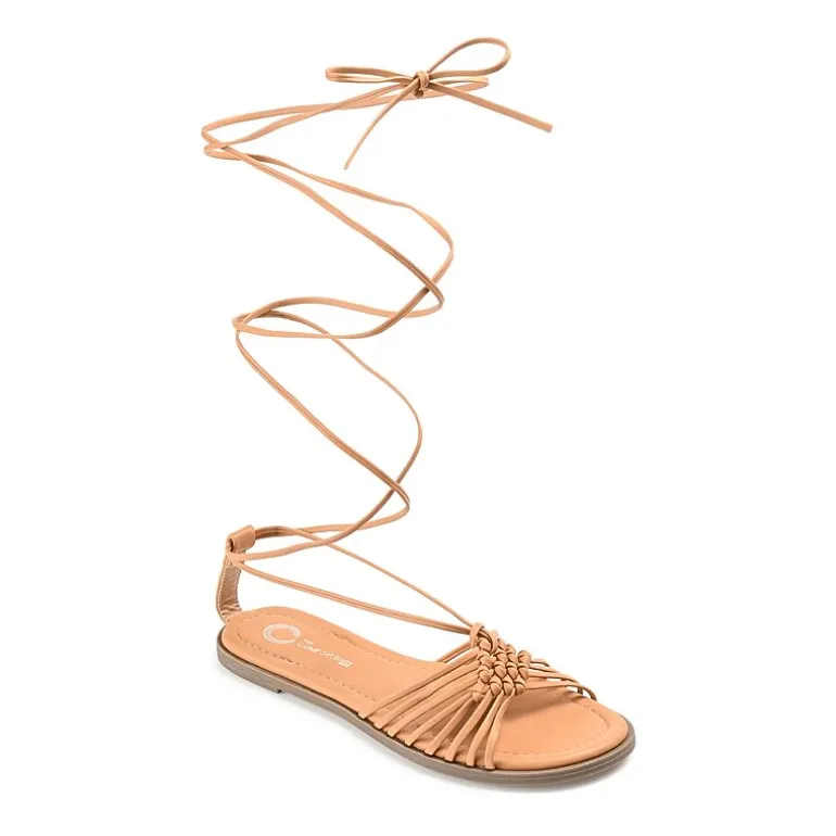 Journee Collection Womens Jess Strap Sandals