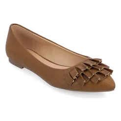 Journee Collection Womens Judy Slip-on Pointed Toe Ballet Flats