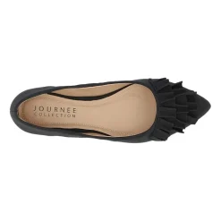 Journee Collection Womens Judy Slip-on Pointed Toe Ballet Flats
